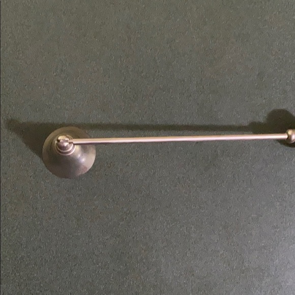 Candle Snuffer ~ Silver with amber colored beads - Picture 3 of 3